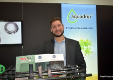 Daniel Hochstädter from Zill GmbH & Co. KG. The company produces synthetic fabrics and films for agriculture and industry.